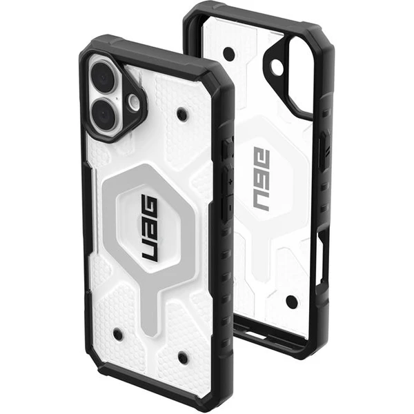 UAG Pathfinder Clear Magsafe kryt iPhone 16 Plus biely - Puzdra - Obrázok 003d7b9d45524e018f2730a2c47c5c5c