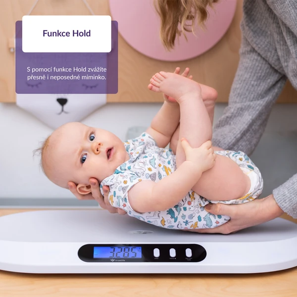 TrueLife BabyScale B5 BT dojčenská váha - Inteligentné váhy - Obrázok 004939957e494d8abb1266b0bab1d7c2