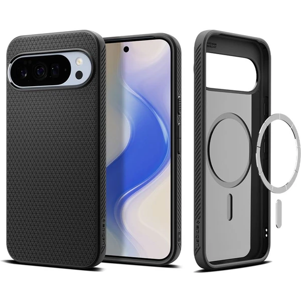 Spigen Liquid Air MagSafe kryt Google Pixel 10 Pro XL matne čierny - Puzdra - Hlavný obrázok