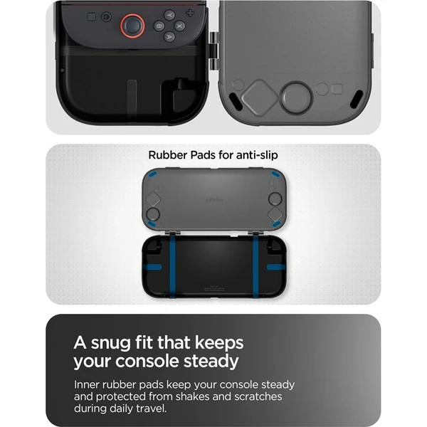 Spigen Thin Fit 360 puzdro pre Nintendo Switch 2 čierne - Puzdra - Obrázok 00985fabb27b479288e68c97ce59929b