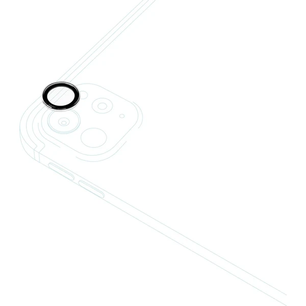 Epico Glass ochrana šošoviek fotoaparátu pre Apple iPad Pro 11”/13” (M4) s jednokrokovým aplikátorom - Ochranné fólie a sklo - Obrázok 00NJ000K01