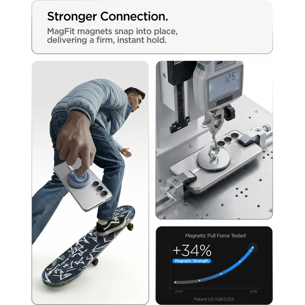 Spigen Ultra Hybrid MagSafe kryt Samsung Galaxy S26+ biely - Puzdra - Obrázok 00ae3acc458a43148de11015204f04d3