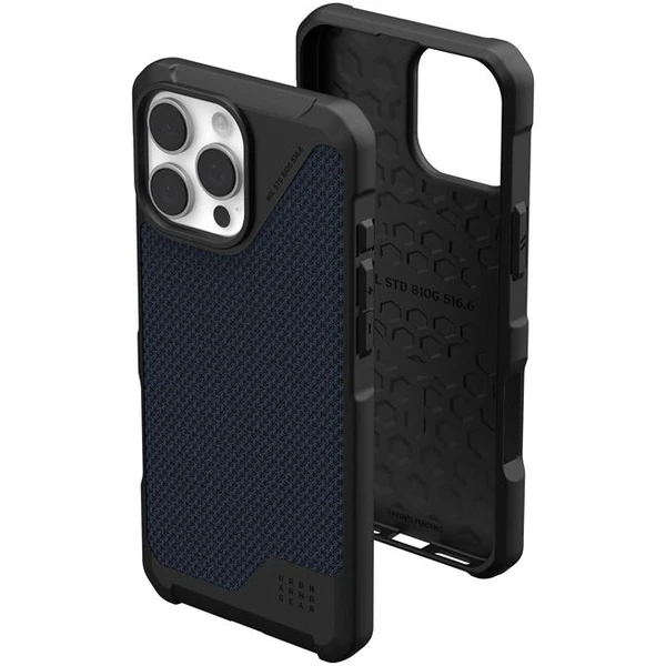 UAG Metropolis LT Magsafe Kevlar kryt iPhone 16 Pro Max tmavomodrý - Puzdra - Obrázok 00b2d24e4f994dd6bb45f60bc83d9b47