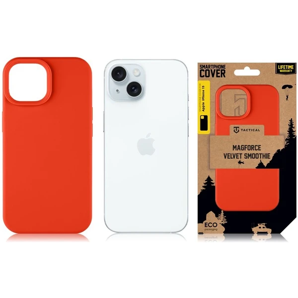 Tactical MagForce Velvet Smoothie Kryt pre Apple iPhone 15 Chilli - Puzdra - Obrázok 00fc466ee4de464eaf08ebb01d2106e3