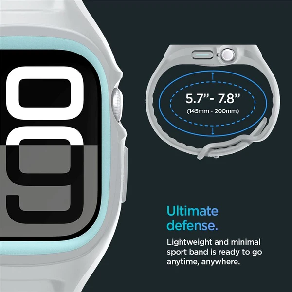 Spigen Liquid Air Pro kryt s remienkom Apple Watch 10/11 (46mm) sivý - Puzdra - Obrázok 0104a85fc7e94aac8d02a5f792f19be5