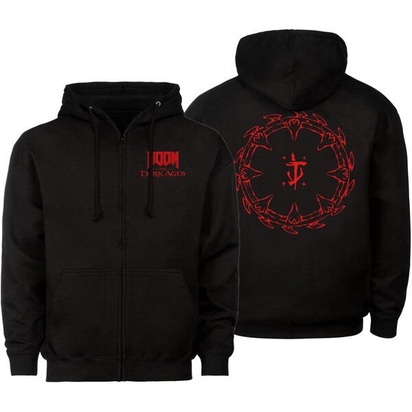 Mikina na zips DOOM: The Dark Ages - Shield L