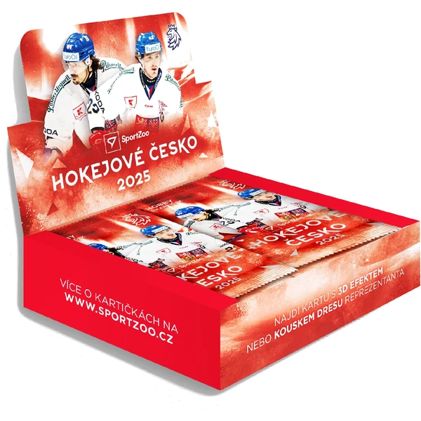 Hokejové karty SportZoo Hokejové Česko 2025 - Hobby Balíček - Hokejové karty - Obrázok 014G000N01