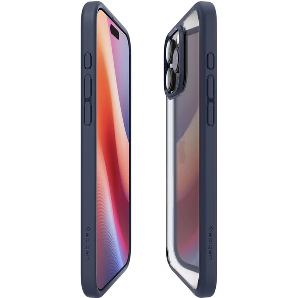 Spigen Ultra Hybrid kryt iPhone 16 Pro navy blue - Puzdra - Obrázok 01556b92f0a248aa9e1ffdd4d9faf04e