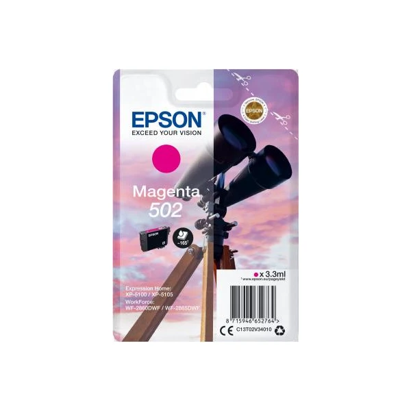 Epson 502 Binoculars purpurový - Tonery - Hlavný obrázok