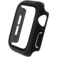 FIXED Pure+ púzdro s temperovaným sklom Apple Watch 44mm čierne - Puzdra