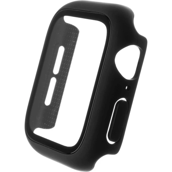FIXED Pure+ púzdro s temperovaným sklom Apple Watch 44mm čierne - Puzdra - Hlavný obrázok
