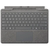 Microsoft Surface Pro klávesnica so slotom pre pero (EN) platinová - Klávesnice