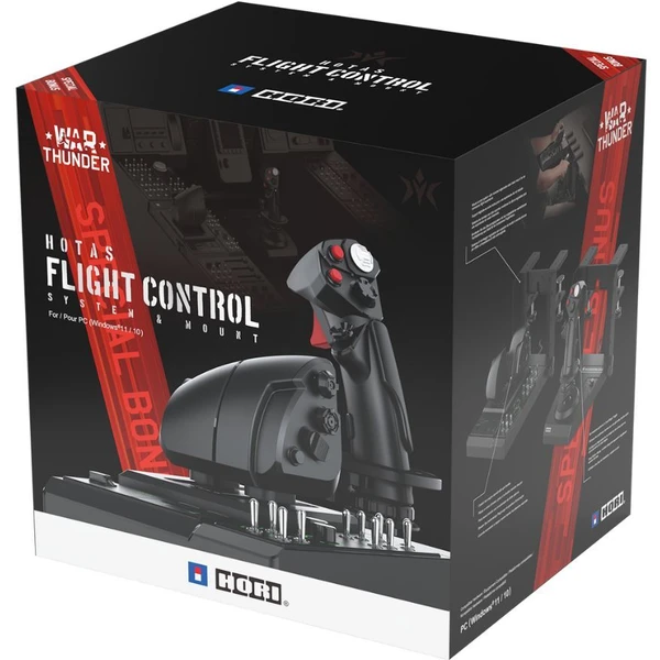 Hori HOTAS Flight Control System & Mount pre PC - Joysticky - Obrázok 01K4000J01