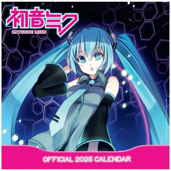 Kalendár Hatsune Miku 2025