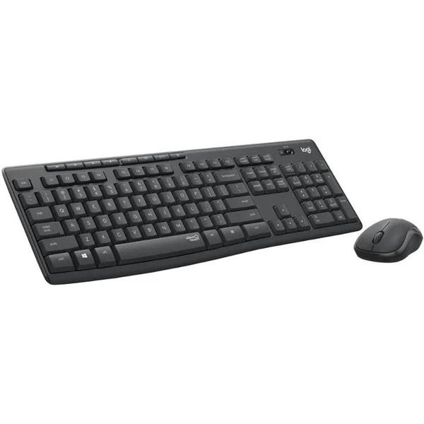 Logitech MK295 Silent Wireless Combo bezdrôtová klávesnica CZ/SK + myš čierna - Klávesnicové sety - Obrázok 01OR000501