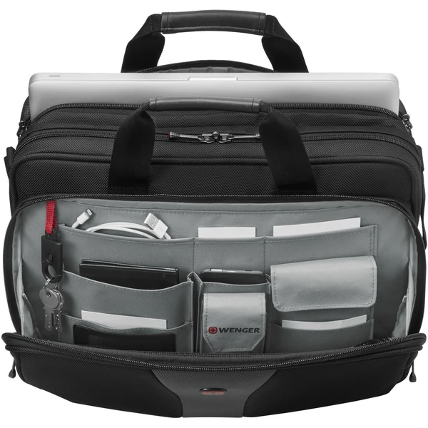 WENGER LEGACY 16" dvojitá taška na notebook čierna - Batohy - Obrázok 01P2000N01