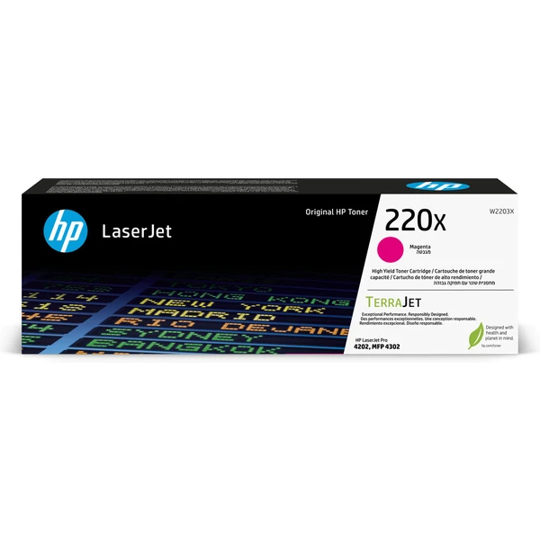 HP W2203X č. 220X Purpurová originálna - Tonery - Hlavný obrázok