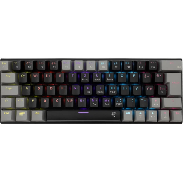 White Shark WAKIZASHI 2 herná mechanická klávesnica (US) čiernosivá - Klávesnice - Hlavný obrázok