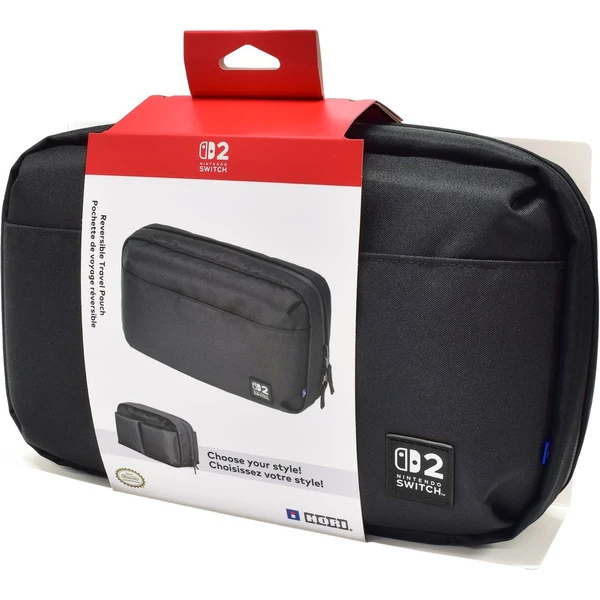 Taška HORI Reversible Travel Pouch pre Nintendo Switch 2, čierna - Tašky - Obrázok 01RG000L01