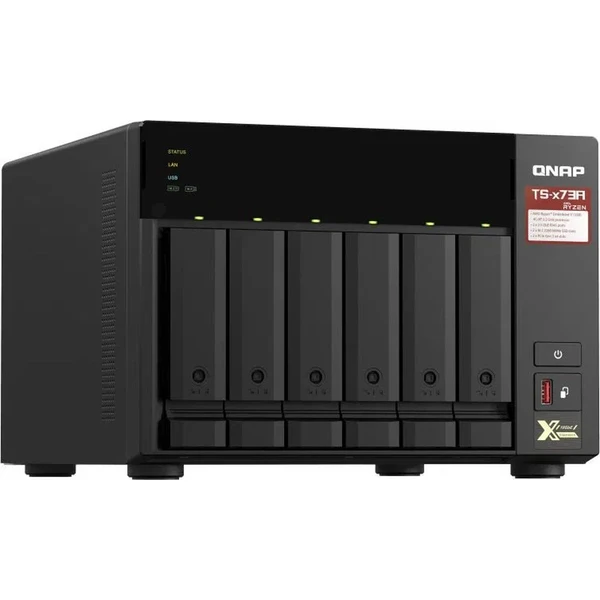 QNAP TS-673A NAS server - Servery NAS - Obrázok 01U7000J01