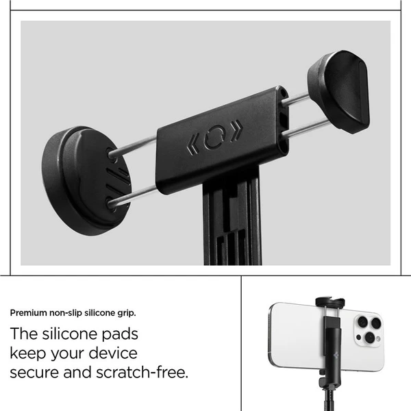 Spigen Tripod Selfie Stick Auto-Open držiak na selfie čierny - Držiaky - Obrázok 01ad8a9d193a409385c3b8f9d6fee625