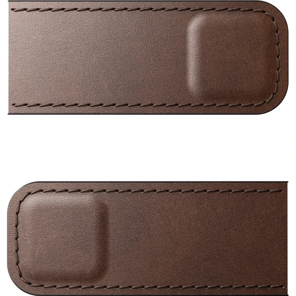 Nomad Modern Leather Folio (Horween) MagSafe kožené puzdro iPhone 17 Pro/18 Pro Rustic Brown - Puzdra - Obrázok 01c73996ee6a47d39d1838e08402f350