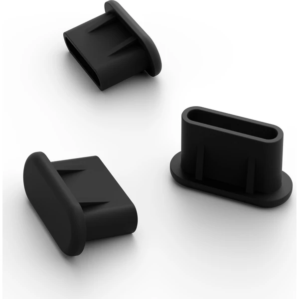 Mobile Origin USB-C Dust Plug & Cleaning Brush sada ochranných kryt a štetca čierna/priehľadná - Čistiace súpravy - Obrázok 01e9f31a6f5a433dbfa9709c83160711