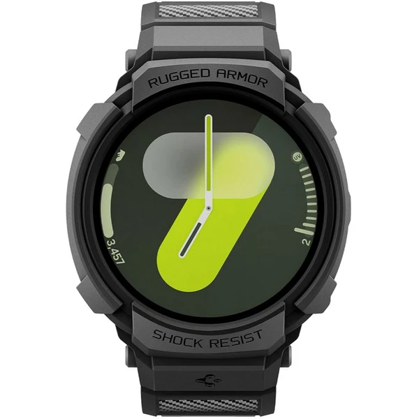 Spigen Rugged Armor Pre kryt s remienkom Galaxy Watch8 (40mm) matne čierny - Puzdra - Obrázok 0220022c7f4c4f219b3074725fd5982c