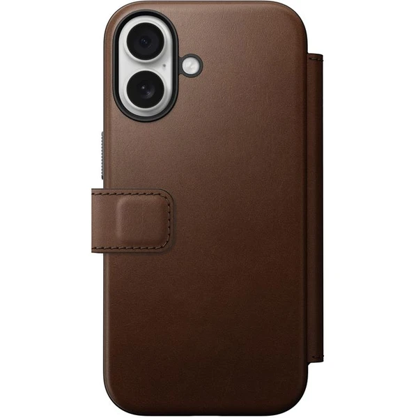 Nomad Modern Leather Folio MagSafe kožené púzdro iPhone 17 Brown - Puzdra - Obrázok 023673726b1049de81531dab5ecd6ebf