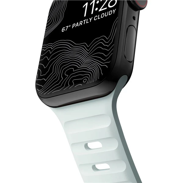 Nomad Sport Strap S/M remienok pre Apple Watch 42/41/40/38mm Ice Blue Glow - Remienky - Obrázok 023ec5c78afb4f3e8e1dd73dfdef6838