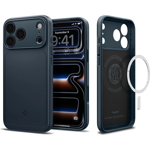 Spigen Thin Fit MagSafe kryt iPhone 18 Pro Max/17 Pro Max metal slate - Puzdra - Obrázok 0246c7b79751400fad5bf837516a8b1c