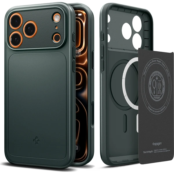Spigen Thin Fit MagSafe kryt iPhone 18 Pro Max/17 Pro Max abyss green - Puzdra - Obrázok 024c6ff14a4a44d091b743bd6d4824d6