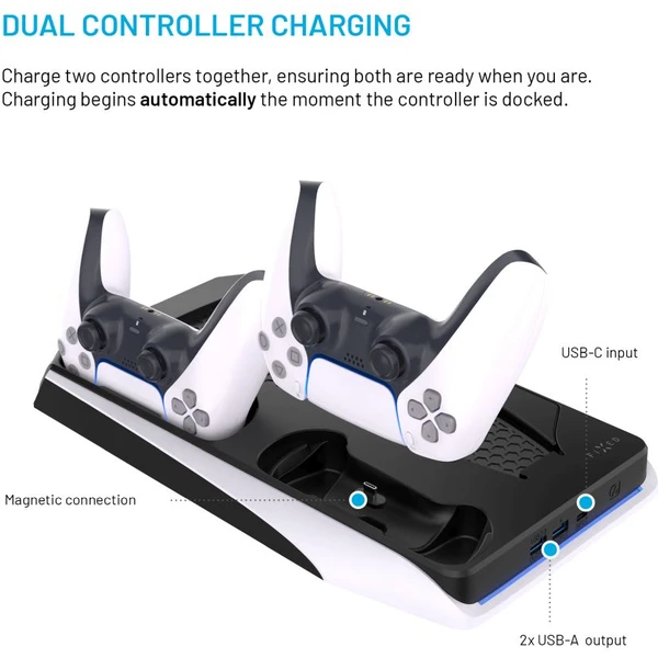 FIXED nabíjacia stanica s chladením pre PlayStation 5 a DualSense čierna - Nabíjačky - Obrázok 02538b4bb11844b8beebf387a44c8fb3