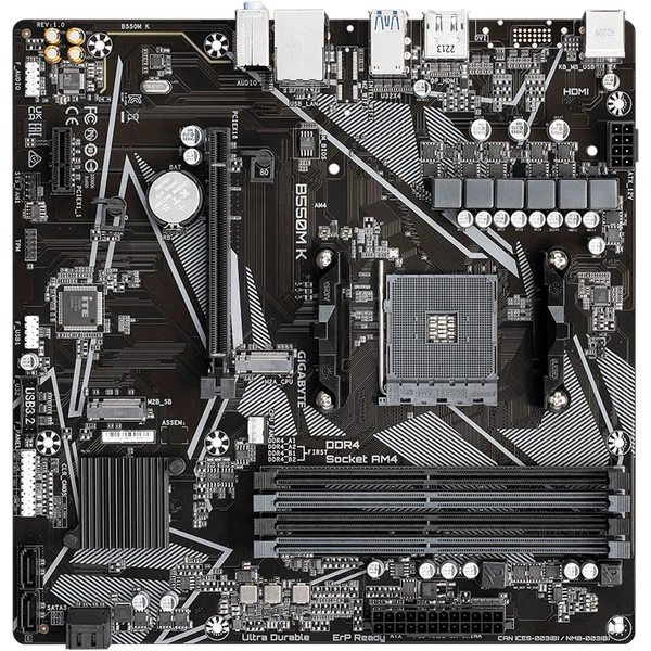 GIGABYTE B550M K - Základné dosky - Obrázok 0267000J01