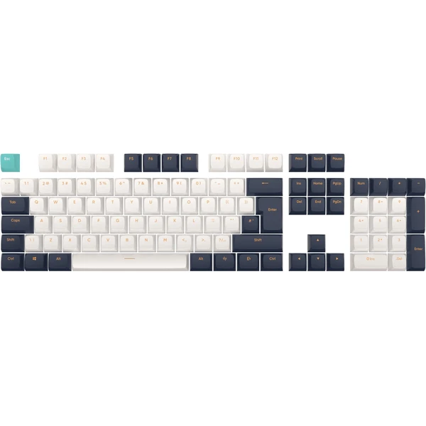 Dark Project - Navy Blue / Ivory Keycaps - Klávesnice - Hlavný obrázok