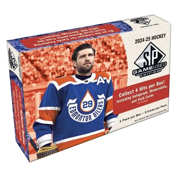 2024-25 Upper Deck SP Game Used Hockey Hobby Box - Hokejové karty - Hlavný obrázok