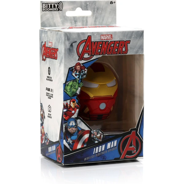 Bitty Boomers bezdrôtový reproduktor Marvel Iron Man - Reproduktory - Obrázok 028D000L01