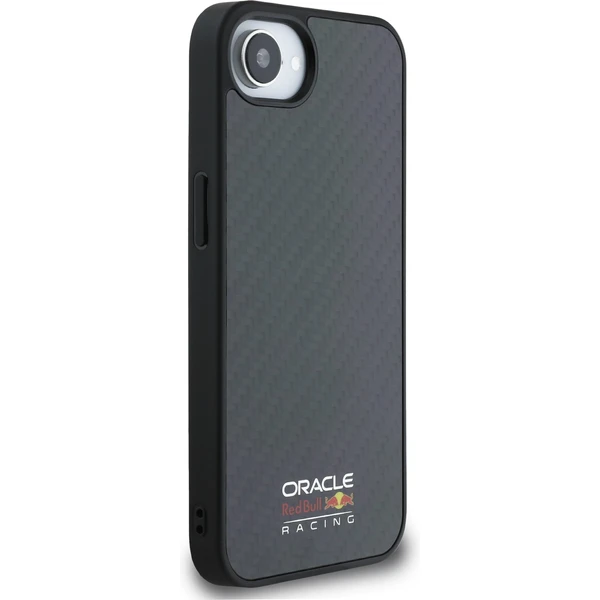 Oracle Red Bull Racing Karbónový lesklý logo MagSafe kryt iPhone 17e/16e čierny - Puzdra - Obrázok 028a439a76614452958d9aa4acf28bdb