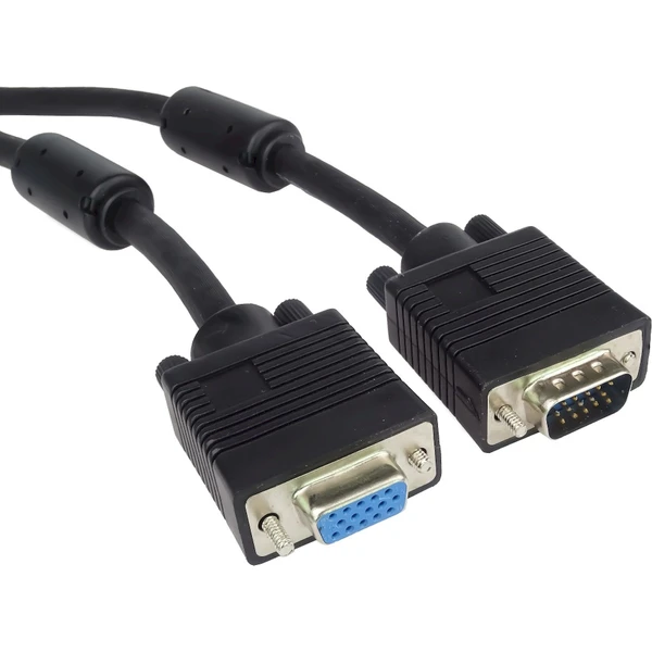 PremiumCord VGA/VGA predlžovací kábel 5m čierny - Káble a redukcie - Hlavný obrázok
