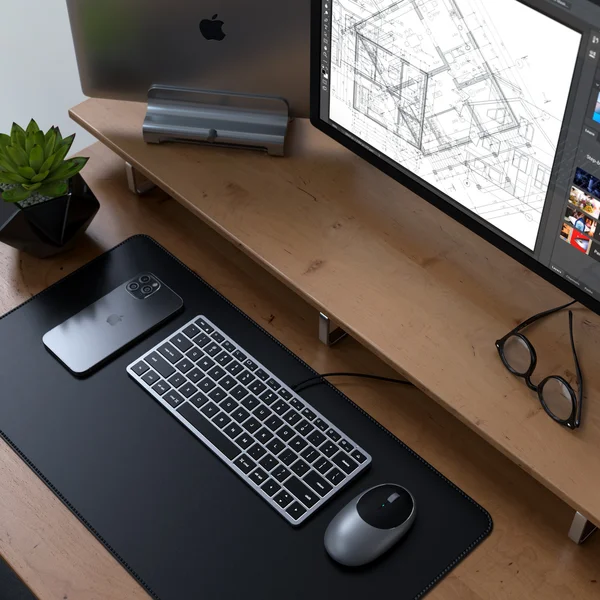Satechi Slim W1 USB-C klávesnica US vesmírne šedá - Klávesnice - Obrázok 02BT000501