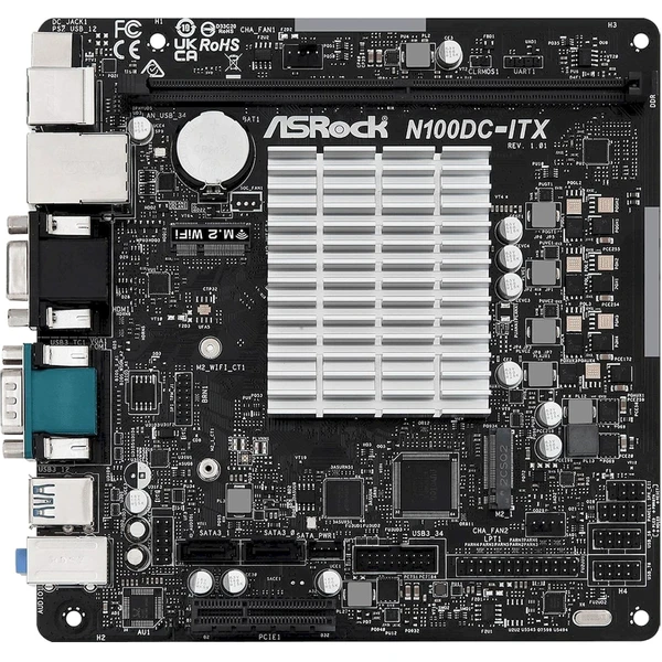ASRock N100DC-ITX - Základné dosky - Hlavný obrázok