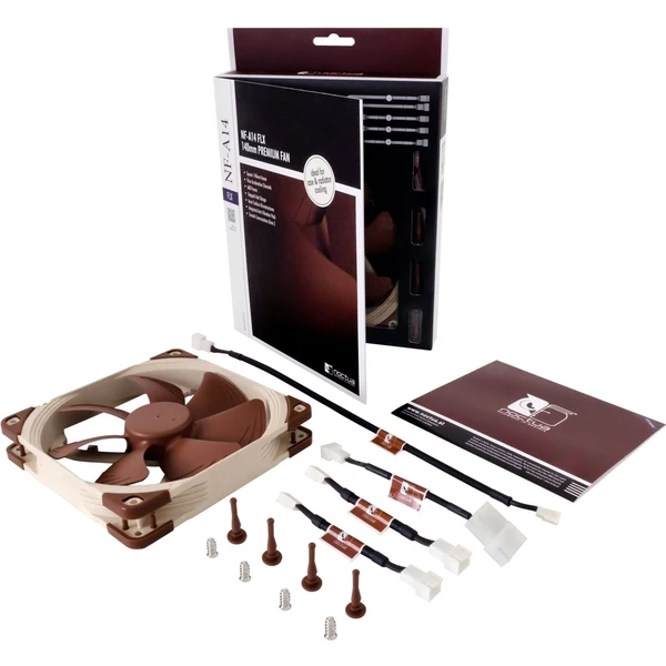 Noctua NF-A14 FLX - Ventilátory pre PC - Obrázok 02D3000O01