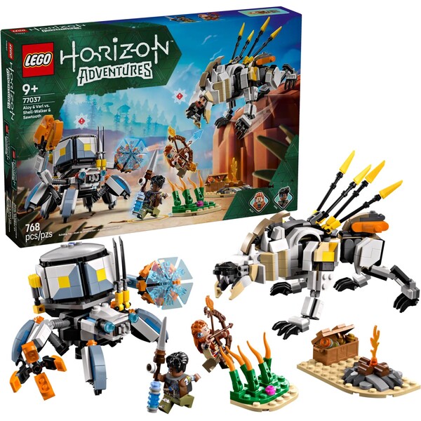 E-shop LEGO Horizon Adventures 77037 Aloy a Varl vs. Shell-Walker a Sawtooth