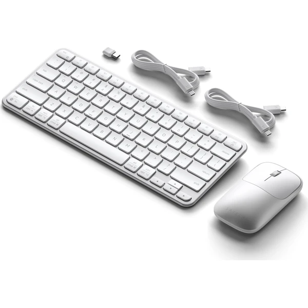 Satechi Slim CEX1 Wireless Combo (Keyboard and Mouse) - US English - Silver - Klávesnicové sety - Obrázok 02abc27b1a8e4125a015f4baa479af4b