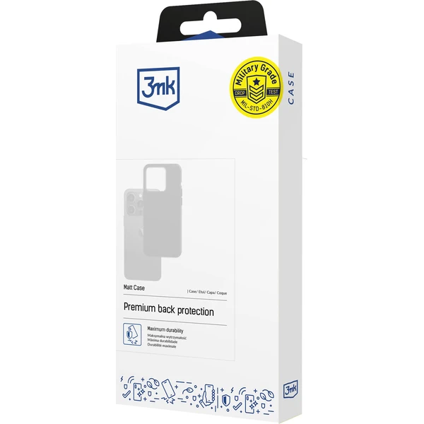 3mk Matt Case kryt Redmi Note 15 4G/5G - Puzdra - Hlavný obrázok
