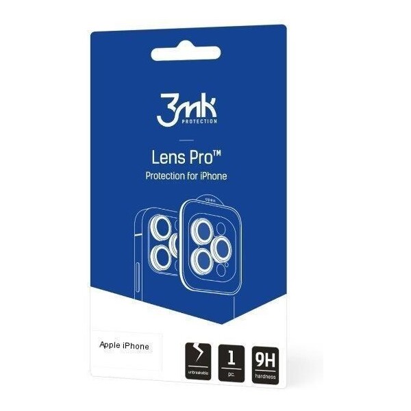 3mk Lens Protection skla na fotoaparát Pre Samsung Galaxy Z Flip 6 čierna