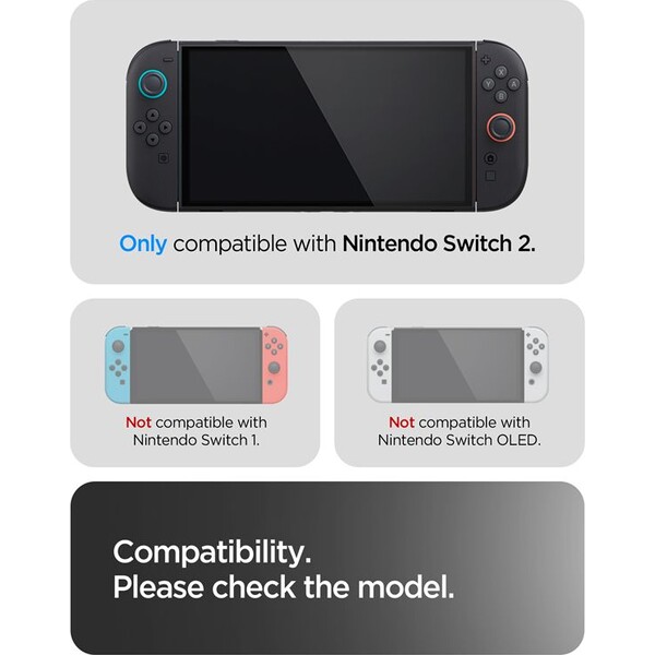Spigen Thin Fit 360 puzdro pre Nintendo Switch 2 čierne - Puzdra - Obrázok 0330bb32455b4374a5c5d8c7eadb39b5