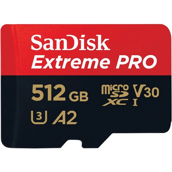 SanDisk Extreme PRO microSDXC 512GB + SD adaptér - Pamäťové karty - Hlavný obrázok
