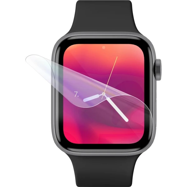 FIXED Invisible Protector TPU fólia Apple Watch 10 (46mm), 2ks, číra - Ochranné fólie a sklo - Hlavný obrázok