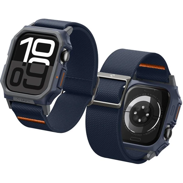 Spigen Lite Fit Pro remienok s krytom Apple Watch 10/11 (46mm) námorne modrý - Remienky - Obrázok 0348c0d2b6284f59817b27b9fd402c1d